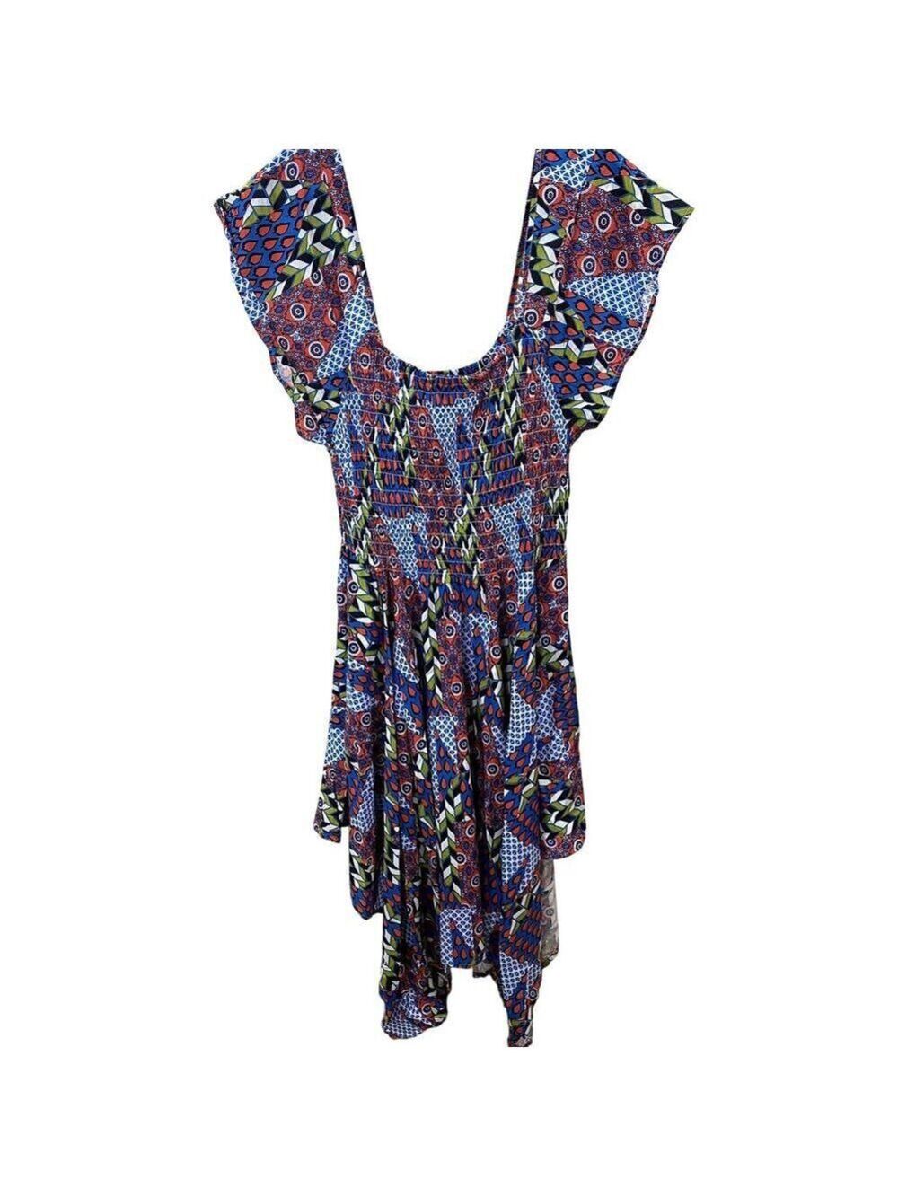 Shore Drive Multiprint Dress - Size OS Plus (NWT)